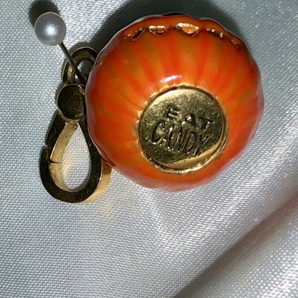 RARE AUTHENTIC RETIRED JUICY COUTURE JACK-O-LANTERN HINGED TOP CANDLE - Picture 8 of 11